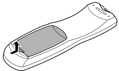DENON ADV-1000 - Inserting the batteries - 1