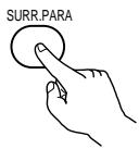DENON ADV-1000 - To enter the surround parameter setting mode, press the SURROUND mode. - 1