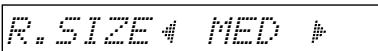 DENON ADV-1000 - Display the parameter you want to adjust, - 2