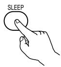 DENON ADV-1000 - Setting the sleep timer (remote control unit only) - 2