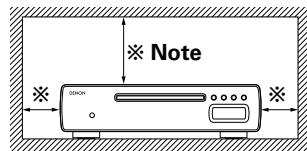 DENON DCD-CX3 - Note: - 1