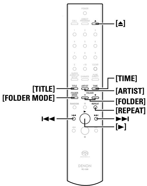 DENON DCD-CX3 - Canceling random playback: - 3