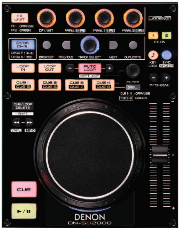 DENON DN-SC2000 - USB MIDI Controller with 2-deck Support - 1