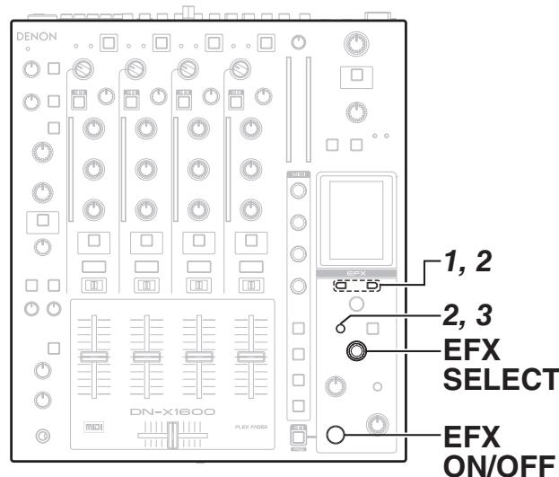DENON DN-X1600 - Setting the BPM - 1