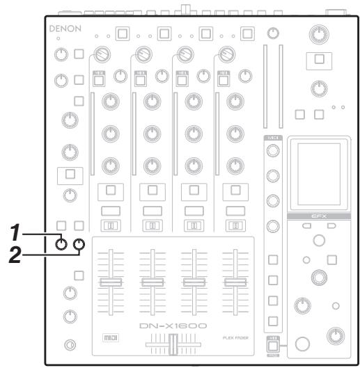 DENON DN-X1600 - Crossfader Start - 1