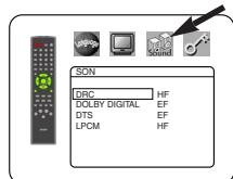 DENON DVM-1815 - Réglage audio - 1