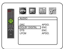 DENON DVM-1815 - Ajustes de audio - 3