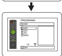 DENON DVM-1815 - Programa - 2
