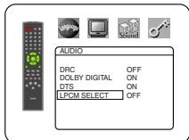 DENON DVM-1815 - LPCM SELECT (Default:OFF) - 1