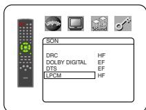 DENON DVM-1815 - LPCM (défaut : HF) - 1