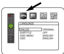 DENON DVM-2815 - Language Setting - 1