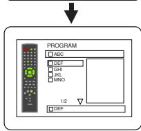 DENON DVM-2815 - Program - 2