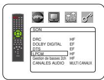 DENON DVM-2815 - LPCM (Défaut : HF) - 1