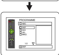 DENON DVM-2815 - Programme - 2