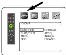 DENON DVM-2815 - Selección de idioma - 1