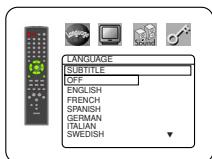 DENON DVM-2815 - SUBTITLE (Default:OFF) - 2