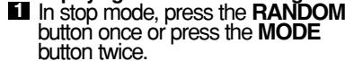 DENON DVM-2815 - When playing back tracks in a single disc randomly - 1