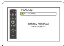 DENON DVM-2815 - When playing back tracks in a single disc randomly - 2