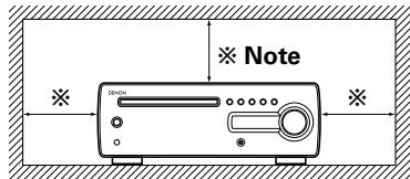 DENON RCD-CX1 - Note: - 1