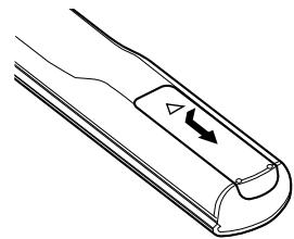 DENON RCD-CX1 - Inserting the Batteries - 1