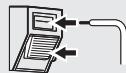 DENON RCD-M37 - - Connecting the AM loop antenna - 2