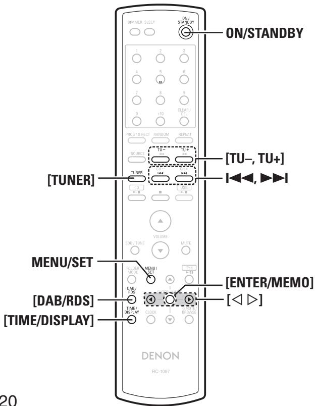 DENON RCD-M37 - Symbols used to indicate buttons in this manual - 2