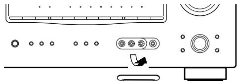DENON AVR-1709 - Front Panel - 2