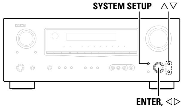DENON AVR-1709 - Symbols used to indicate buttons in this manual - 1