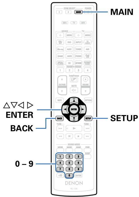 DENON AVR-X4000 - Assistant de configuration - 1