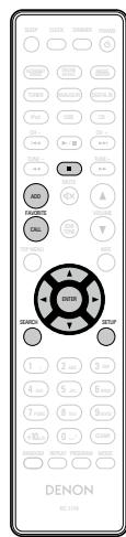 DENON CEOL N5 - Commandes radios internet - 2