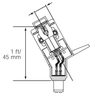 DENON DP-300F - Mounting the cartridge - 2