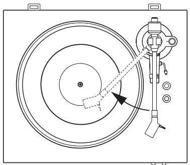 DENON DP-300F - Stylus pressure and anti-skating adjustment - 1