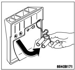 ZANUSSI TLS592C1 - The drain filter - 4