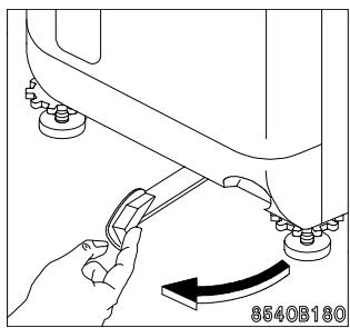 ZANUSSI TLS592C1 - Moving of the appliance - 4