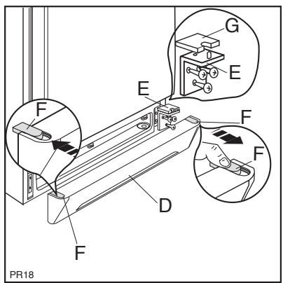ZANUSSI ZA32S - Changing the opening direction of the doors - 4