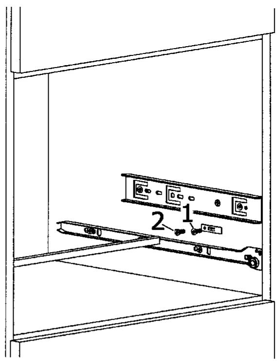ZANUSSI ZDRA600X - Cabinet drilling diagram: - 2