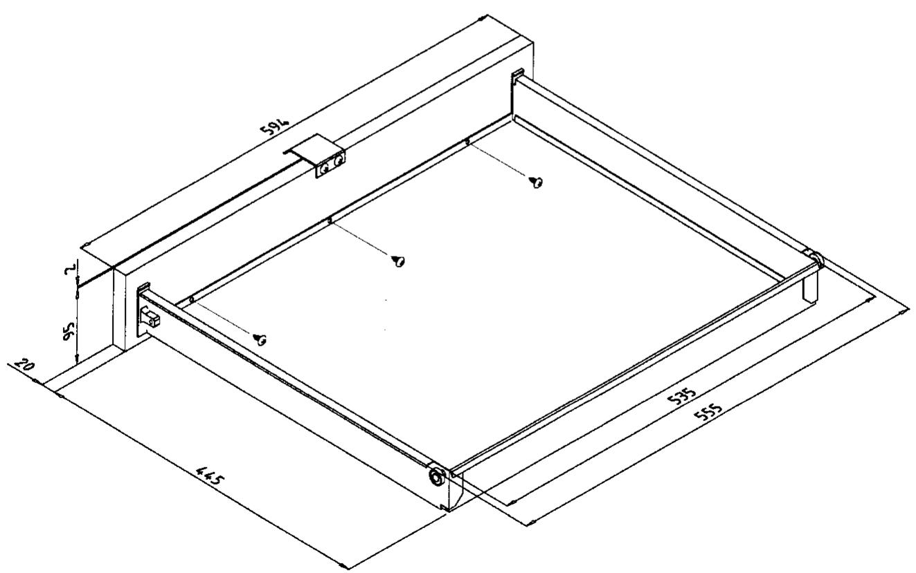 ZANUSSI ZDRA600X - OVERALL DIMENSIONS - 2