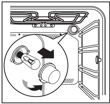 ZANUSSI ZOB462X - Remplacement de l'ampoule du four - 1