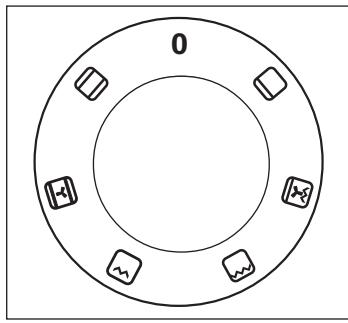 ZANUSSI ZOB462X - Bouton thermostat - 2