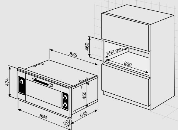 ZANUSSI ZOB8659QX - Colocacao - 2