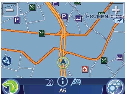 BLAUPUNKT TRAVELPILOT 200 - Starting the navigation - 2