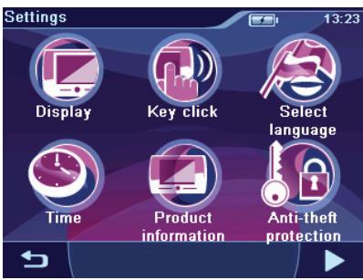 BLAUPUNKT TRAVELPILOT 200 - Setting the time zone - 1