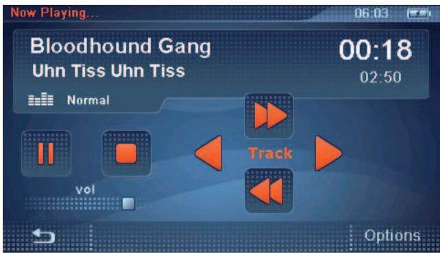 BLAUPUNKT TRAVELPILOT 500 - Playing music files - 3