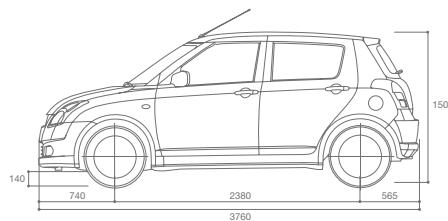 SUZUKI SWIFT - SPECIFICATIONS TECHNIQUES - 3