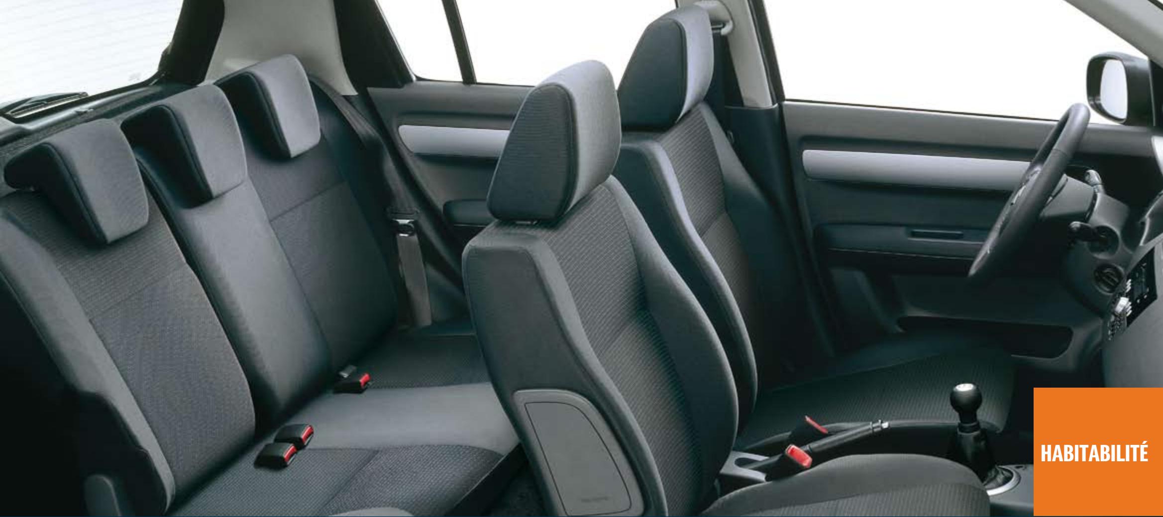 SUZUKI SWIFT - BANQUETTE RABATTABLE - 3