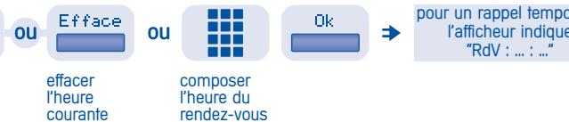 ALCATEL-LUCENT ADVANCED REFLEXES - Programmer un rappel de rendez-vous - 3