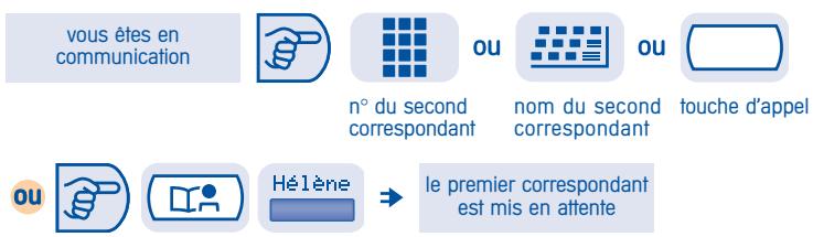 ALCATEL-LUCENT ADVANCED REFLEXES - Appeler un second correspondant en cours de communication - 1