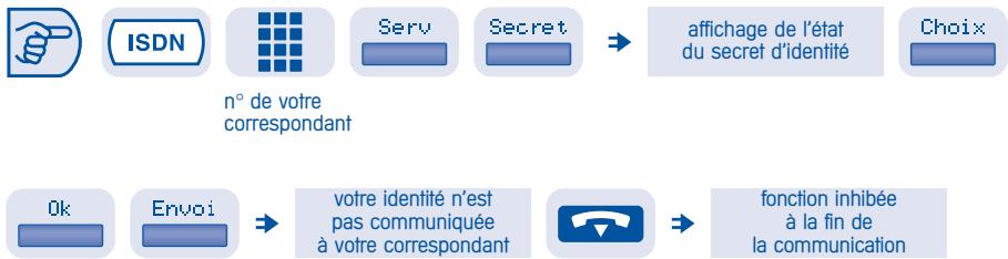 ALCATEL-LUCENT ADVANCED REFLEXES - Garder secrète votre identité (appel Numéris) - 1