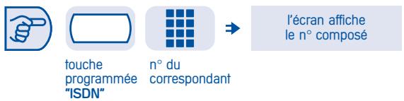 ALCATEL-LUCENT EASY REFLEXES - Appeler un correspondant Numéris - 1