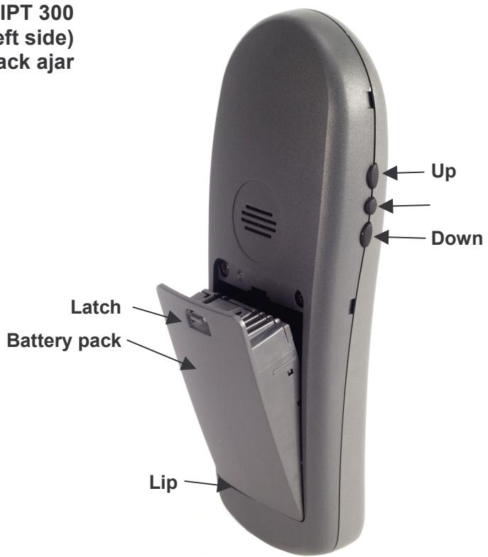 ALCATEL-LUCENT IPTOUCH 300 MOBILE - Removing and Replacing the Battery Pack on the Wireless Telephone - 1